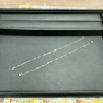 プラチナ製ダイヤモンドネックレスの買取品を撮影した写真｜高価買取 かいとり本舗 蒔田店
