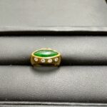 翡翠 ヒスイ ダイヤリング K18 伊勢佐木町 磯子区 買取