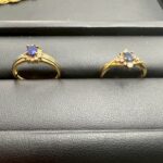 伊勢佐木店で買取したプラチナ製サファイアダイヤリングの買取実績写真