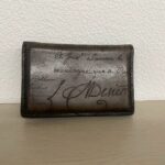 ベルルッティのカードケース（カリグラフィ）。高価買取かいとり本舗蒔田店での買取実績。
