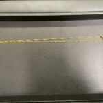 18金のネックレスを撮影した買取実績写真