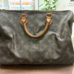 ルイ・ヴィトン（Louis Vuitton）モノグラム スピーディ25 M41109の買取実績。伊勢佐木モール本店にて撮影したバッグの写真。